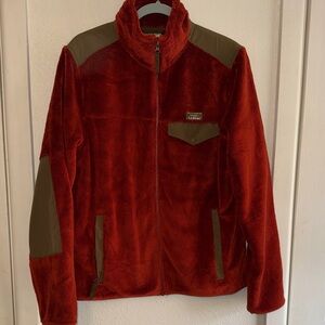 L.L.Bean Men's Hi-Pile Fleece full-zip jacket